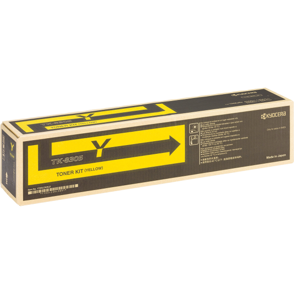 Тонер-картридж Kyocera TK-8305Y (желтый; 15000стр; TASKalfa 3050ci, 3550ci)