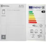 Стиральная машина Electrolux EW8TN3362E(40x89x60см, вертикальная, макс:6кг, 1200об/мин, защита:частичная (корпус), белый)