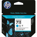 Чернильный картридж HP 711 (голубой; 29стр; 29мл; DJ T120, T125, T130, T520, T525, T530)