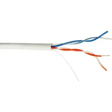 Кабель Lanmaster TWT-5EUTP2-LSZH (внутренний, лужёная медь, 24мм, 305м, 5E, 2пары, U/UTP не экранированный)