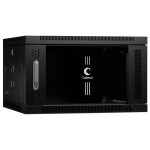 Шкаф коммутационный настенный Cabeus SH-05F-6U60/45-BK (6U, 600x368x450мм, IP20, 60кг)