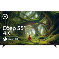 QLED-телевизор Sber SDX-55U5500DBB (55