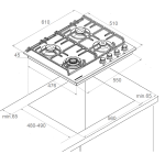 Варочная поверхность Kuppersberg FG 63 W
