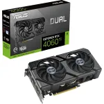 Видеокарта GeForce RTX 4060TI 2595МГц ASUS Dual EVO (GDDR6, 128бит, 1xHDMI, 3xDP)