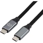 Кабель Digma (USB Type-C (m), USB Type-C (m), 2м)