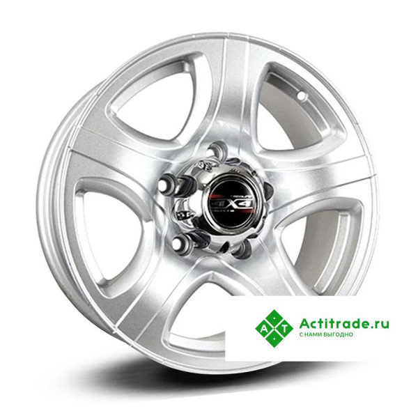 Tech Line 622 R16/7.5J PCD 6x139,7 ET 10 ЦО 110,1 серебристый