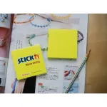 Блок самоклеящийся Hopax 21133 (бумага, желтый, 76x76мм, 100листов, 70г/м2)