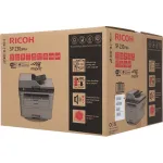 МФУ Ricoh SP 230SFNw (лазерная, черно-белая, A4, 64Мб, 30стр/м, 1200x1200dpi, авт.дуплекс, 15'000стр в мес, RJ-45, USB, WEB, Wi-Fi)