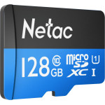 Карта памяти microSDXC 128Гб Netac (Class 10, 80Мб/с, UHS-I U1, без адаптера)