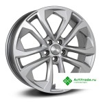 Скад Тукан R17/7J PCD 5x100 ET 45 ЦО 67,1 насыщенный серебристый