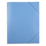 Папка на резинке Бюрократ -PRA3BLUE (A3, вместимость 400 листов, пластик, толщина пластика 0,7мм, синий)