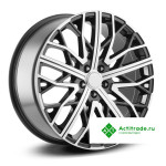 RST R002 R20/8.5J PCD 5x114,3 ET 45 ЦО 67,1 черный с полированной лицевой поверхностью