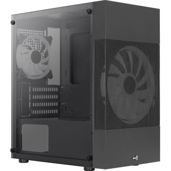 Корпус Aerocool Atomic Lite-G-BK-v2 (Mini-Tower, 1xUSB3.0)