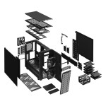 Корпус Fractal Design Define 7 Black (Ultra-Tower, 2xUSB3.0, 1x140мм)