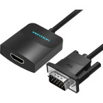 Конвертер Vention (VGA (m), HDMI (f); mini jack 3.5 mm (f); micro USB 2.0 Type-B (f))