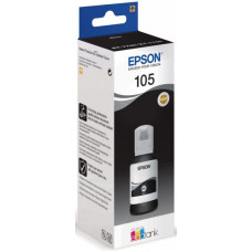 Чернильный картридж Epson 105BK (черный; 140стр; L7160, 7180)