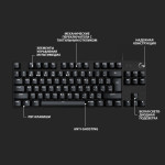 Клавиатура Logitech G413 (скелетон механическая, 84кл)