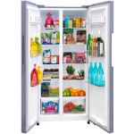 Холодильник Lex LSB520SLGID (No Frost, A+, 2-камерный, Side by Side, объем 466:283/183л, инверторный компрессор, 83x178.9x60.9см, серебристый)
