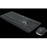 Клавиатура и мышь Logitech Wireless Desktop Advanced MK540 (радиоканал, 102кл, кнопок 2, 1000dpi)