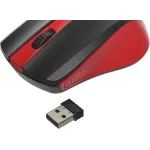 Oklick 485MW Black USB (радиоканал, кнопок 3, 1200dpi)