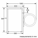 Стиральная машина Bosch WGA2440XME(класс: A+++, полноразмерная 59.7x84.5x58.8см, фронтальная, макс:9кг, 1200об/мин, защита от протечек, серебристый)