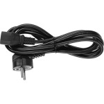 Кабель IEC320 (прямой IEC C13, Евровилка, 1,8м)