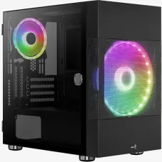 Корпус Aerocool Atomic-G-BK-v1 (Mini-Tower) [ATOMIC-G-BK-V1]