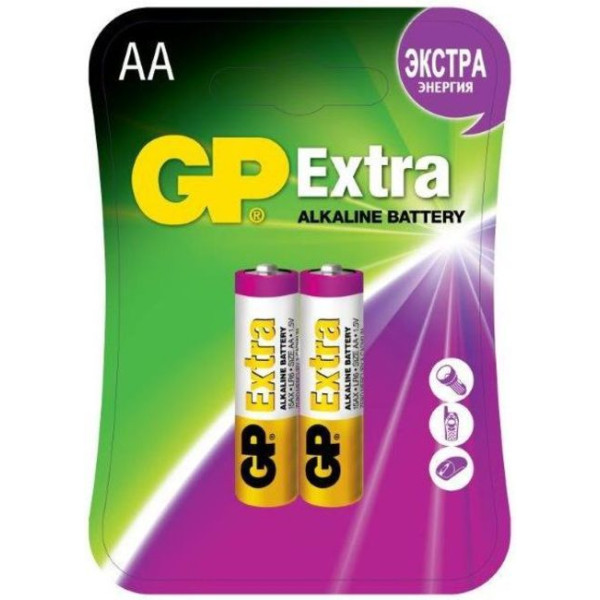 Батарейка GP Extra Alkaline AA