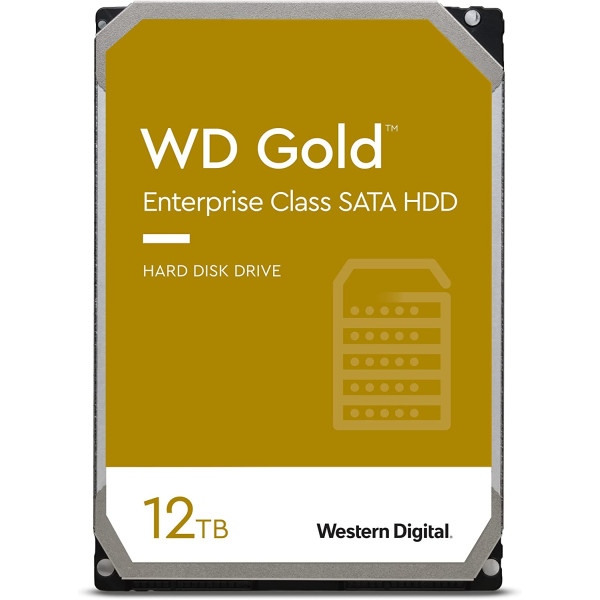 Жесткий диск HDD 12Тб Western Digital Gold (3.5