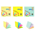 Блок самоклеящийся Hopax 21571 (бумага, 76x76мм, 100листов, 4цветов)