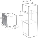 Электрический духовой шкаф Gorenje BO6725E02ABG