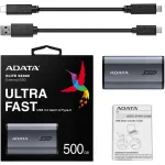Внешний жесткий диск SSD 512Гб ADATA Elite (2.5