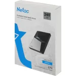 Внешний жесткий диск SSD 240Гб Netac Z7S (2.5