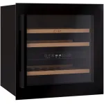 Винный шкаф с открытой панелью Lex LWD6036BL (1-камерный, объем 85:85л, 59x59.5x56.3см, черный)