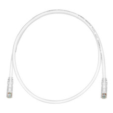 Патч-корд Panduit UTPSP2MY (RJ45(m), RJ45(m), внутренний, 2м, 6, 4пары, U/UTP, белый) [UTPSP2MY]