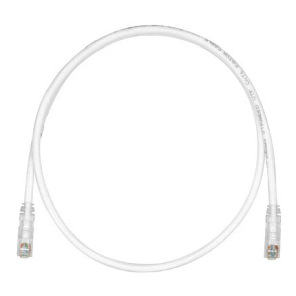 Патч-корд Panduit UTPSP2MY (RJ45(m), RJ45(m), внутренний, 2м, 6, 4пары, U/UTP, белый)