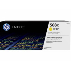 Картридж HP 508X (желтый; 9500стр; CLJ M552, M553)