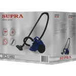 Пылесос Supra VCS-1492 (сухая, контейнер, мощность всасывания: 270Вт, пылесборник: 2.5л, потребляемая мощность: 1400Вт)