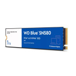 Жесткий диск SSD 1Тб Western Digital Blue SN580 (2280, 4150/4150 Мб/с, 450000 IOPS, PCI-E, для ноутбука и настольного компьютера)