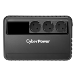 ИБП CyberPower BU-725E (Line-Interactive, 725ВА, 390Вт, 3xCEE 7 (евророзетка))