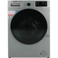 Стиральная машина Kraft KF-MDS12147G(60x84x59см, фронтальная, макс:12кг, 1400об/мин, защита от протечек, серый) [Т0000115846]