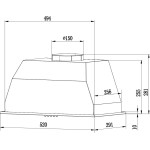 Вытяжка Weissgauff BOX 1200 IX