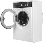Стиральная машина Indesit MyTime EWUD 4105 BK CIS(фронтальная узкая, класс стирки/отжима/э.потребления: A/C/A-10% , макс: 4кг, 1000 об/мин, защита: частичная, 59.5x85x32.3см, белый)