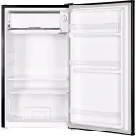 Холодильник Maunfeld MFF83RB (A+, 1-камерный, объем 92:92/7л, 474x831x447см, чёрный)