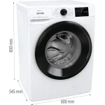 Стиральная машина Gorenje WPNEI94A1SWIFI/C(60x85x54.5см, фронтальная, макс:9кг, 1400об/мин, защита от протечек, белый)