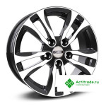 Neo 658 R16/6.5J PCD 5x114,3 ET 45 ЦО 67,1 черный с полированной лицевой поверхностью