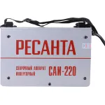 Сварочный аппарат РЕСАНТА САИ-220 (140-260В, инвертор, ММА DC, 10-220A, 7,8кВт)