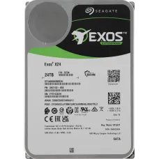 Жесткий диск HDD 24Тб Seagate Exos X24 (3.5