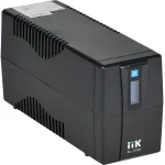 ИБП IEK EET-0600VA-1-001-S (интерактивный, 600ВА, 360Вт, 2xCEE 7 (евророзетка))