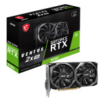 Видеокарта GeForce RTX 3050 1777МГц 8Гб MSI VENTUS (GDDR6, 128бит, 1xDVI, 1xHDMI, 1xDP)